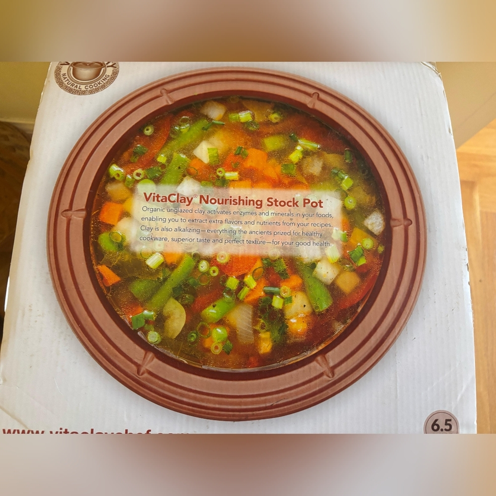 6 In 1 Clay Multi-Crock n' Stock Pot - Picture 2 of 6